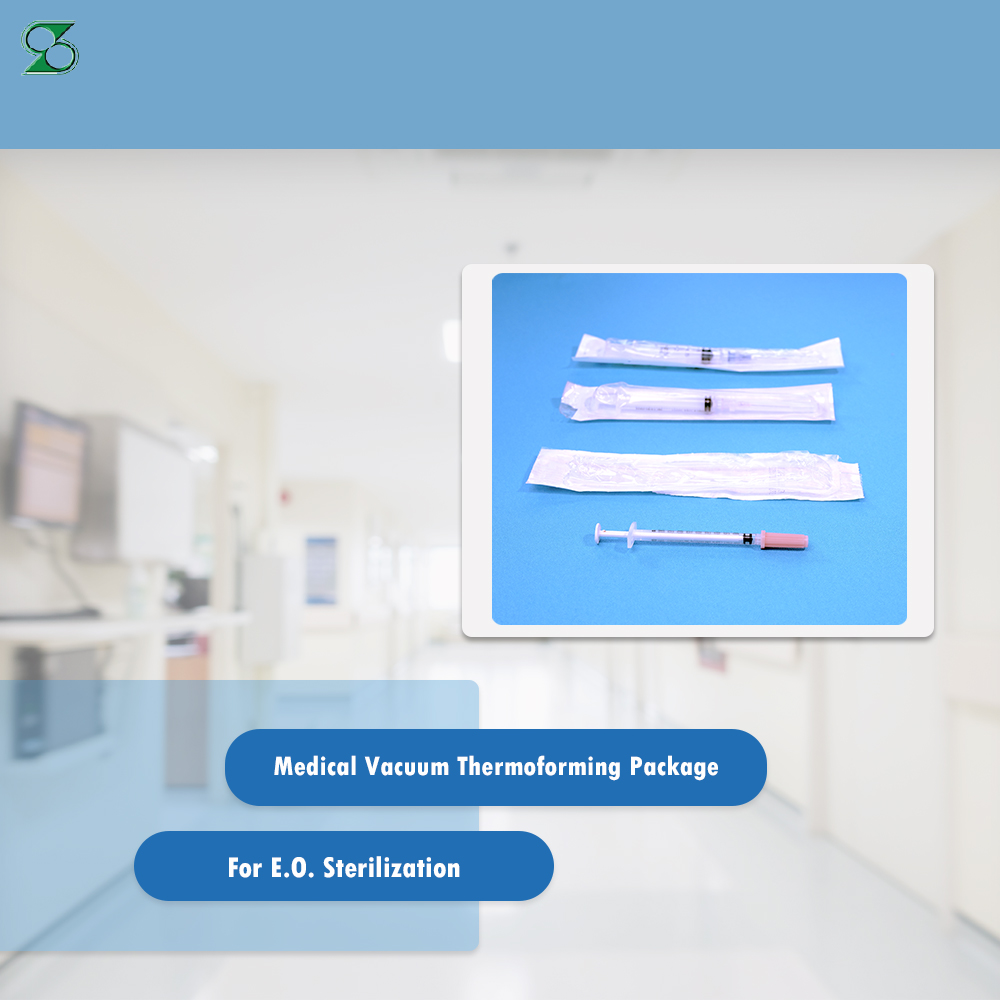 NY/PE thermoforming film for E.O. Sterilization NY/PE thermoforming film for E.O. Sterilization
